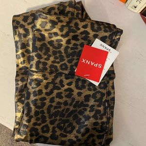 SPANX Leopard Leggings